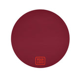 Custom Crimson Red Orange Red Round Table Cloth