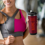 Custom Crimson Red Orange Red Stainless Steel Water Cup