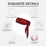 Custom Crimson Red Orange Red Headband