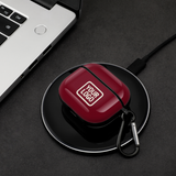 Custom Crimson Red Cream AirPods Case (3rd Generation)