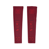 Custom Crimson Red Red Arm Sleeve
