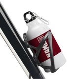 Custom Crimson Red White Sports Bottle