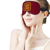 Custom Crimson Red Yellow Sleep Mask