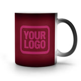 Custom Crimson Red Pink Magic Mug