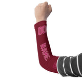 Custom Crimson Red Pink Arm Sleeve