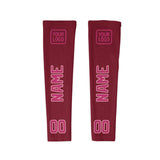 Custom Crimson Red Pink Arm Sleeve