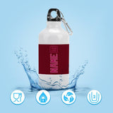 Custom Crimson Red Pink Sports Bottle