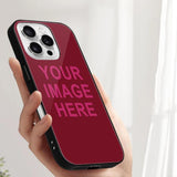 Custom Crimson Red Pink Phone Case