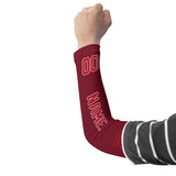 Custom Crimson Red Red Arm Sleeve