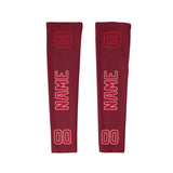Custom Crimson Red Red Arm Sleeve