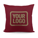 Custom Crimson Red Light Khaki Pillowcase