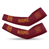 Custom Crimson Red Orange Arm Sleeve