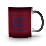 Custom Crimson Red Purple Magic Mug