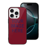 Custom Crimson Red Purple Phone Case
