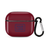 Custom Crimson Red Purple AirPods Case (3rd Generation)