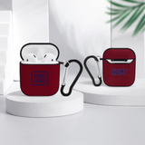 Custom Crimson Red Purple AirPods Case