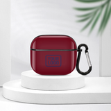 Custom Crimson Red Purple AirPods Case (3rd Generation)