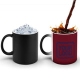 Custom Crimson Red Purple Magic Mug