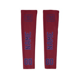 Custom Crimson Red Purple Arm Sleeve