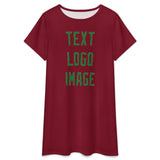 Custom Crimson Red Emerald Green Nachthemd