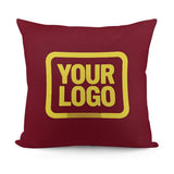 Custom Crimson Red Light Yellow Pillowcase