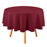 Custom Crimson Red Crimson Red Round Table Cloth