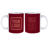 Custom Crimson Red Crimson Red Mug