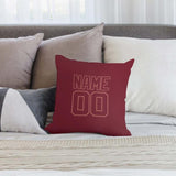 Custom Crimson Red Crimson Red Pillowcase