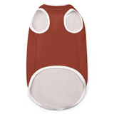 Custom Coral Red Yellow Pet Vest