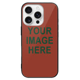 Custom Coral Red Green Phone Case