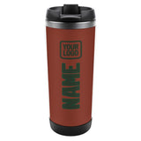 Custom Coral Red Dark Green Stainless Steel Water Cup