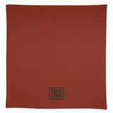 Custom Coral Red Green Square Table Cloth
