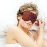 Custom Coral Red Purple Sleep Mask