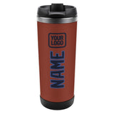 Custom Coral Red Navy Stainless Steel Water Cup