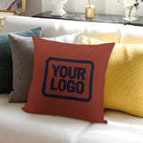 Custom Coral Red Navy Pillowcase