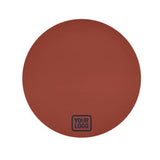 Custom Coral Red Navy Round Table Cloth