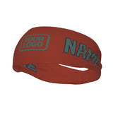 Custom Coral Red Blue Green Sports headband