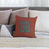 Custom Coral Red Blue Green Pillowcase