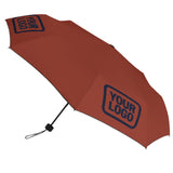 Custom Coral Red Navy Automatic Umbrella