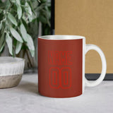 Custom Coral Red Coral Red Mug