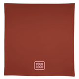 Custom Coral Red Pink Square Table Cloth