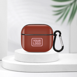 Custom Coral Red Light Pink AirPods Case (3rd Generation)