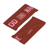 Custom Coral Red Light Pink Sports headband