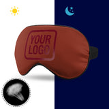Custom Coral Red Crimson Red Sleep Mask
