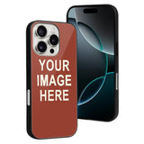 Custom Coral Red Cream Phone Case