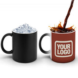 Custom Coral Red Cream Magic Mug