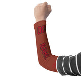 Custom Coral Red Red Arm Sleeve
