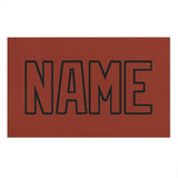 Custom Coral Red Coral Red Beach Towel