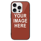 Custom Coral Red White Phone Case
