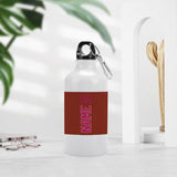 Custom Coral Red Pink Sports Bottle